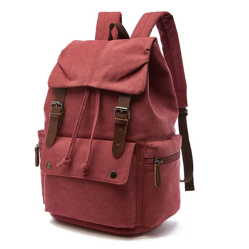 Sac à Dos Voyage Vintage en Toile Canvas – vue 10 – Yokabag