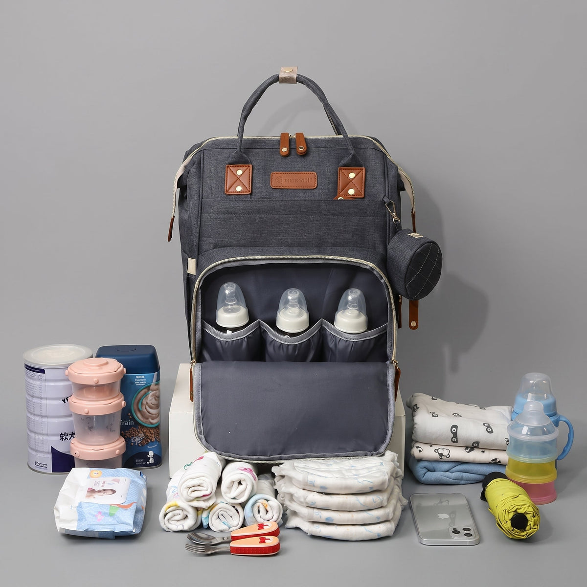 Sac de Voyage Pratique pour Bébé - Confort en Avion Rose – vue 6 – Yokabag