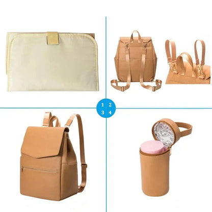 Sac à Langer Personnalisable Voyage Noir – vue 2 – Yokabag