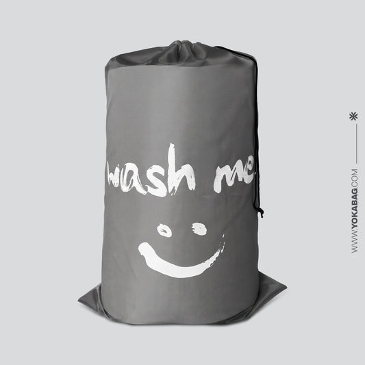 Sac de Voyage pour Linge Sale - Wash Me Noir – vue 2 – Yokabag