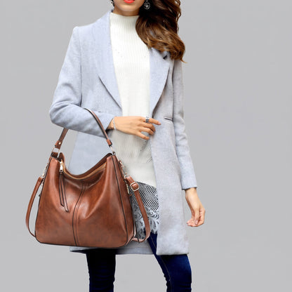 Sac à Main de Voyage Femme - Vintage et Marron – vue 2 – Yokabag