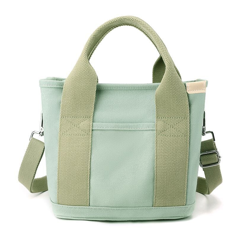 Sac de Voyage Cabas à Bandoulière pour Femme Kaki – vue 4 – Yokabag