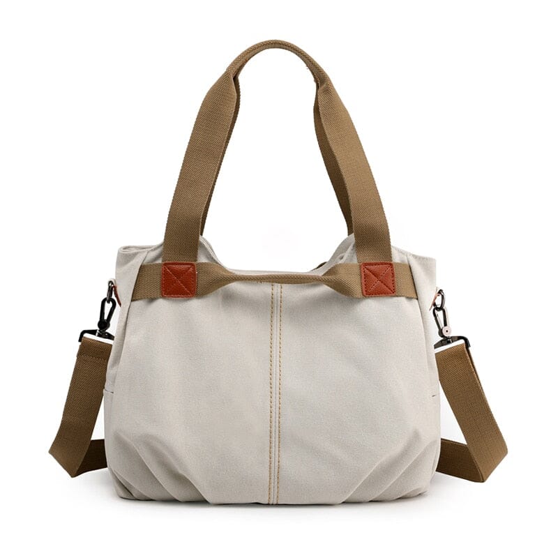 Sac à Main Voyage Femme Vintage en Toile Canvas - Explorer – vue 7 – Yokabag
