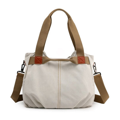 Sac à Main Voyage Femme Vintage en Toile Canvas - Explorer – vue 7 – Yokabag