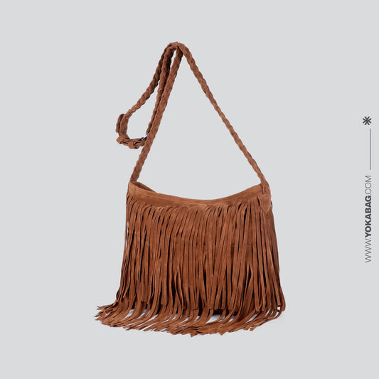 Sac Bandoulière Voyage Femme Boho Frangé