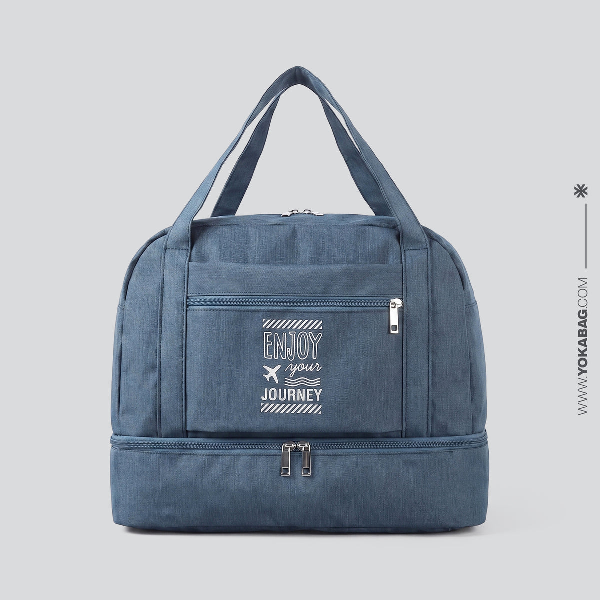 Sac Cabine Avion Explorer Gris - L – vue 5 – Yokabag