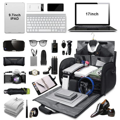 Valise Costume - Noir Bandoulière – vue 5 – Yokabag