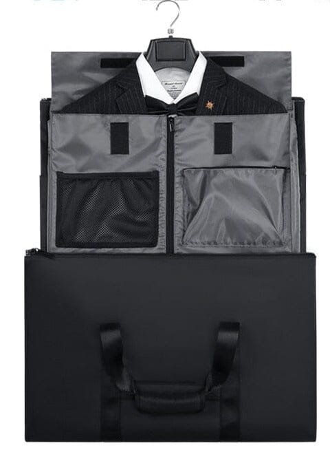 Valise Costume - Noir Bandoulière – vue 4 – Yokabag