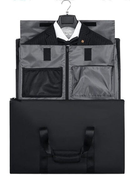 Valise Costume - Noir Bandoulière – vue 4 – Yokabag