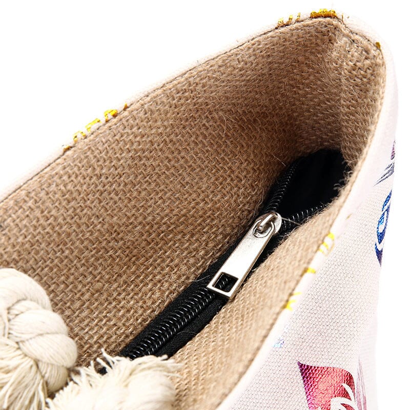 Sac de Plage Femme - Bohême Ananas - Collection Voyage – vue 6 – Yokabag