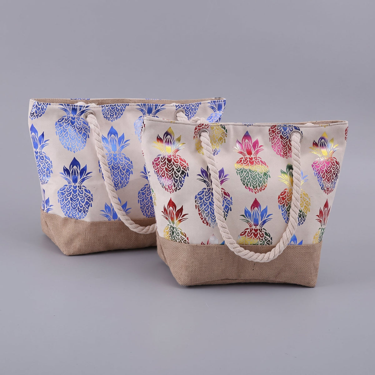 Sac de Plage Femme - Bohême Ananas - Collection Voyage – vue 7 – Yokabag