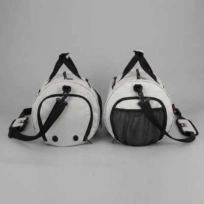 Sac de Voyage avec Compartiment Chaussures IX Noir – vue 4 – Yokabag