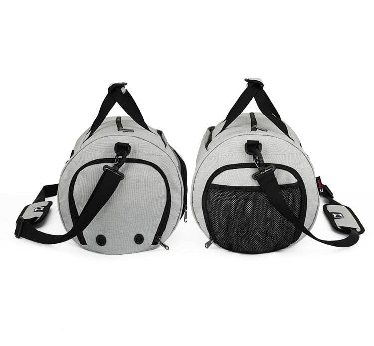 Sac de Voyage avec Compartiment Chaussures IX Noir – vue 4 – Yokabag