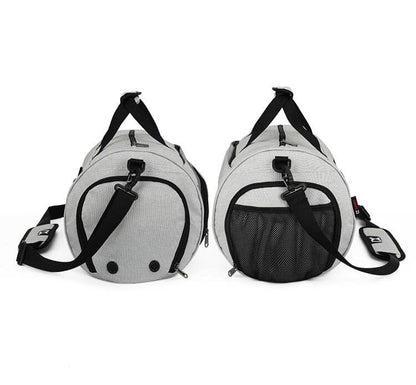 Sac de Voyage avec Compartiment Chaussures IX Noir – vue 4 – Yokabag
