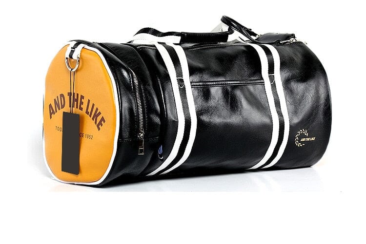 Sac de Voyage Vintage & Sport Noir – vue 2 – Yokabag