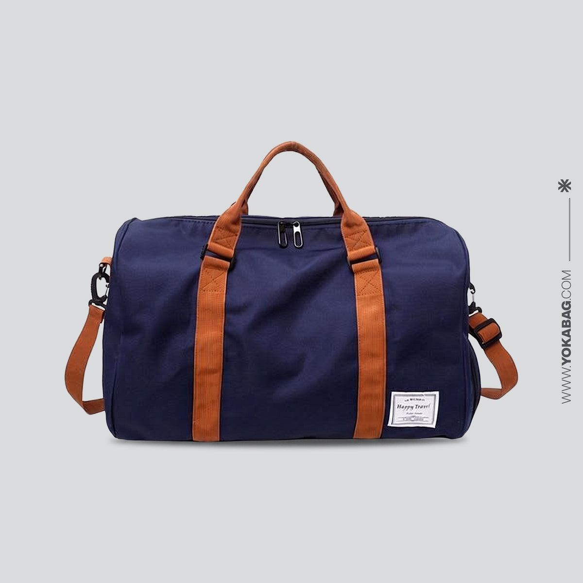 Sac de Voyage avec Compartiment Chaussures - Bleu Marine