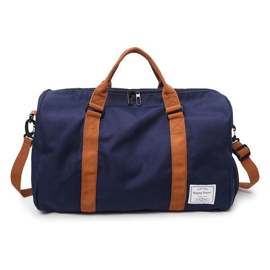 Sac de Voyage avec Compartiment Chaussures - Bleu Marine