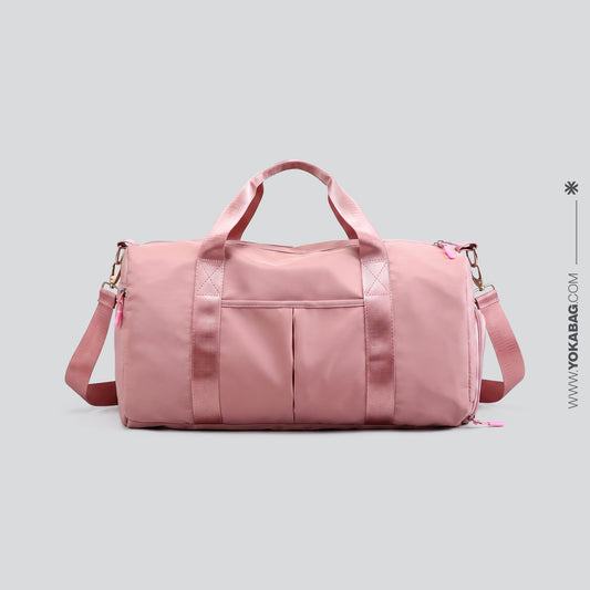 Sac de Voyage avec Compartiment Chaussures - Rose