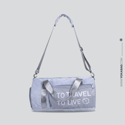 Sac de Voyage Gris – vue 2 – Yokabag
