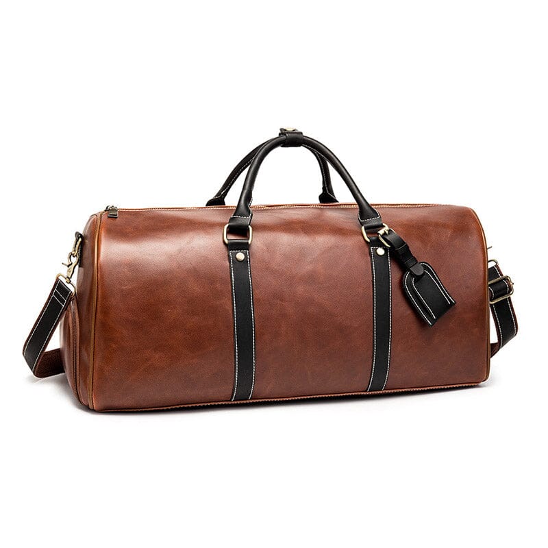 Sac de Voyage Vintage avec Compartiment à Chaussures intégré – vue 7 – Yokabag