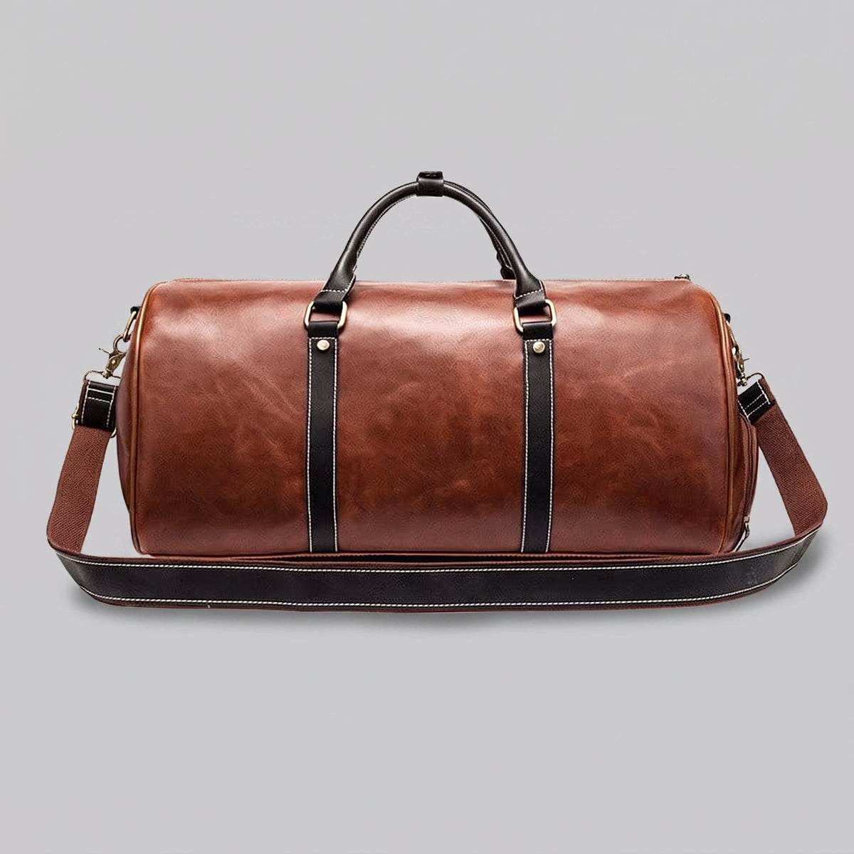 Sac de Voyage Vintage avec Compartiment à Chaussures intégré – vue 5 – Yokabag