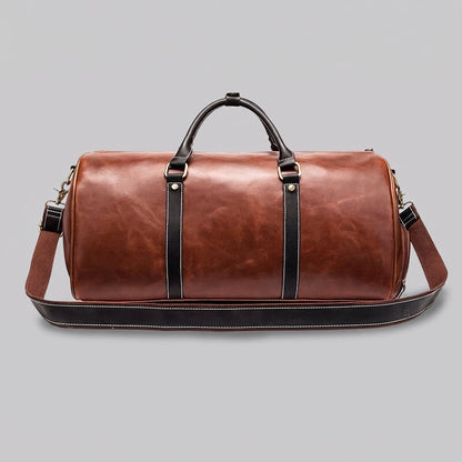 Sac de Voyage Vintage avec Compartiment à Chaussures intégré – vue 5 – Yokabag