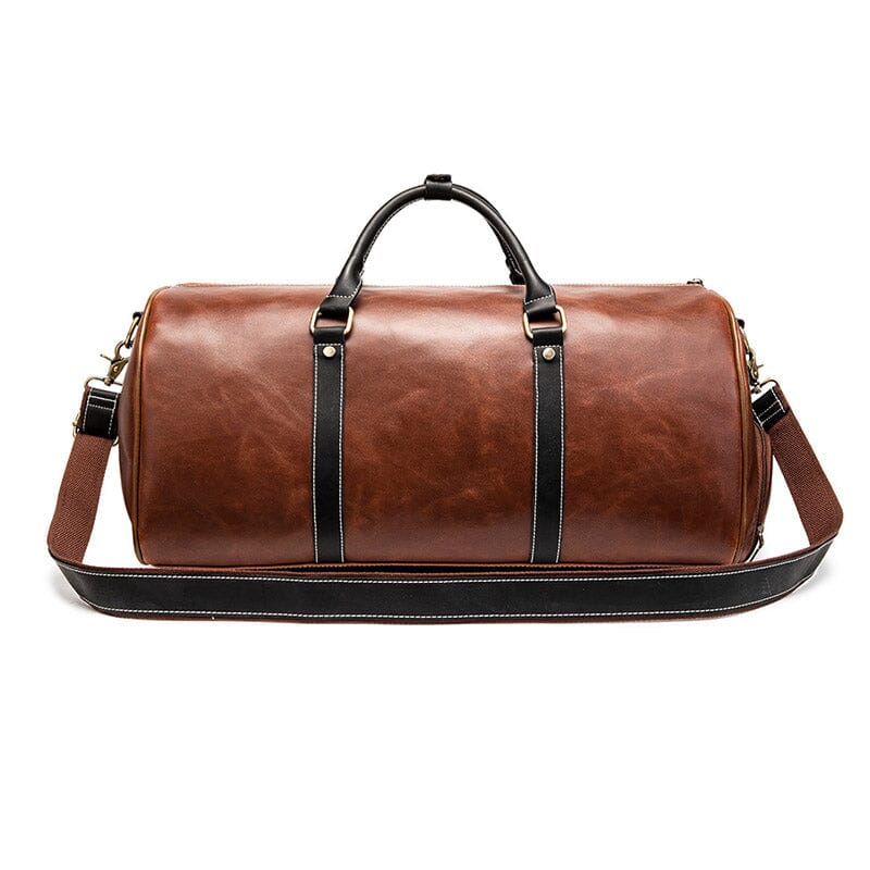 Sac de Voyage Vintage avec Compartiment à Chaussures intégré – vue 5 – Yokabag