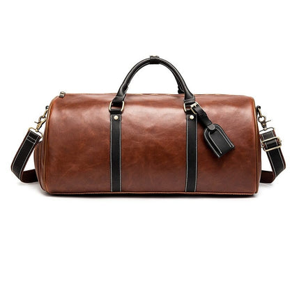 Sac de Voyage Vintage avec Compartiment à Chaussures intégré – vue 4 – Yokabag