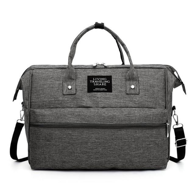 Sac de Voyage Bébé - Share (à Bandoulière, Gris)