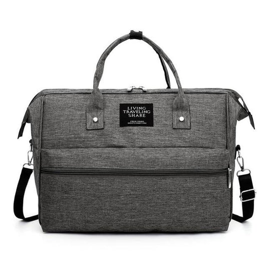 Sac de Voyage Bébé - Share (à Bandoulière, Gris)