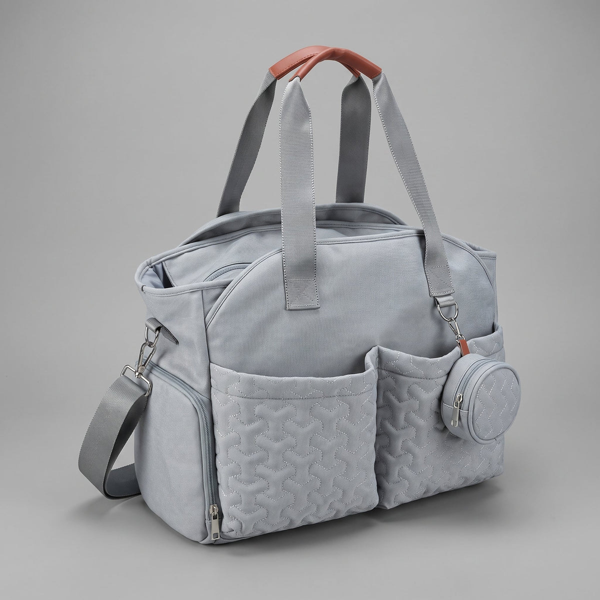 Sac de Voyage Bébé - Prêt pour l'aventure Gris Foncé – vue 3 – Yokabag