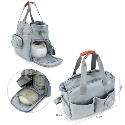 Sac de Voyage Bébé - Prêt pour l'aventure Gris Foncé – vue 3 – Yokabag