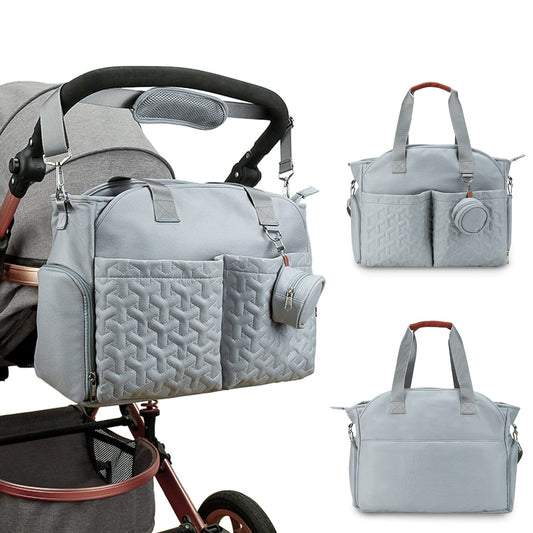 Sac de Voyage Bébé - Prêt pour l'aventure Gris – vue 2 – Yokabag