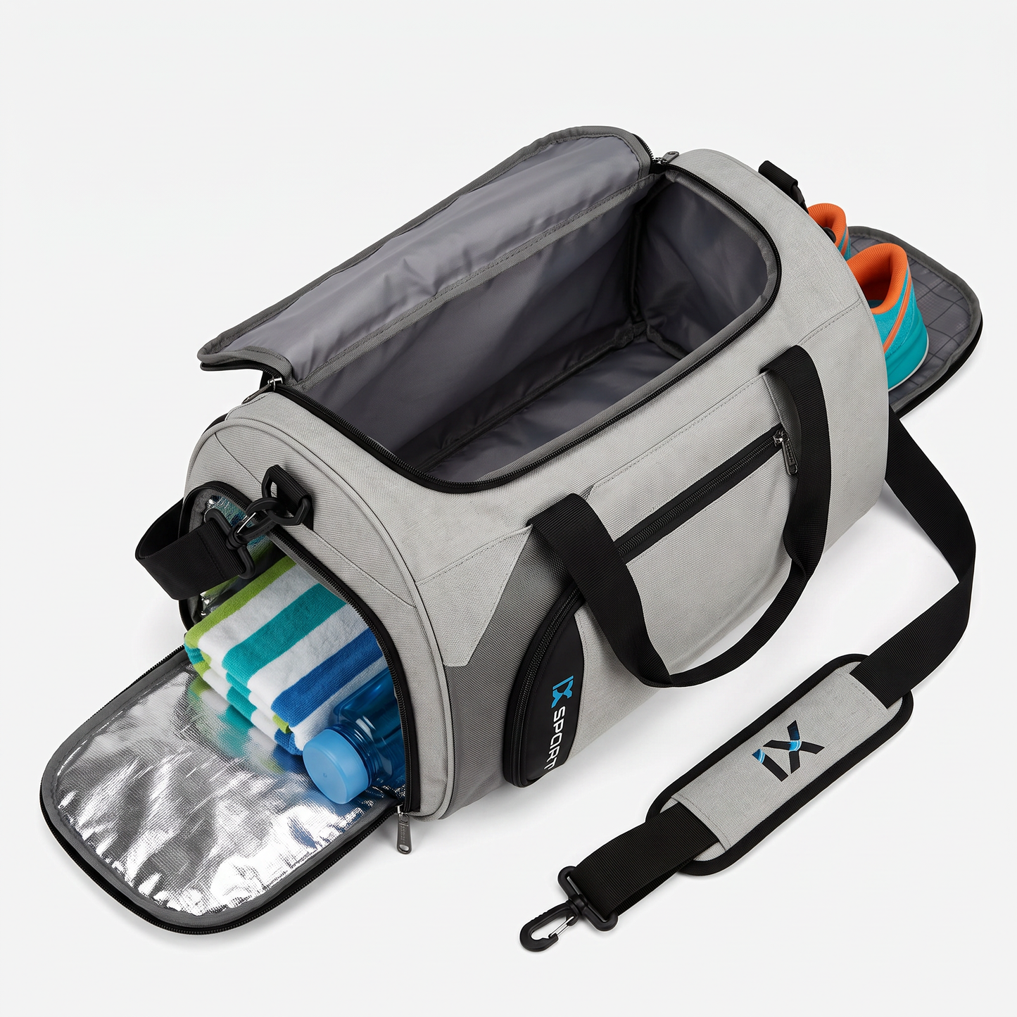 Sac de Voyage avec Compartiment Chaussures IX