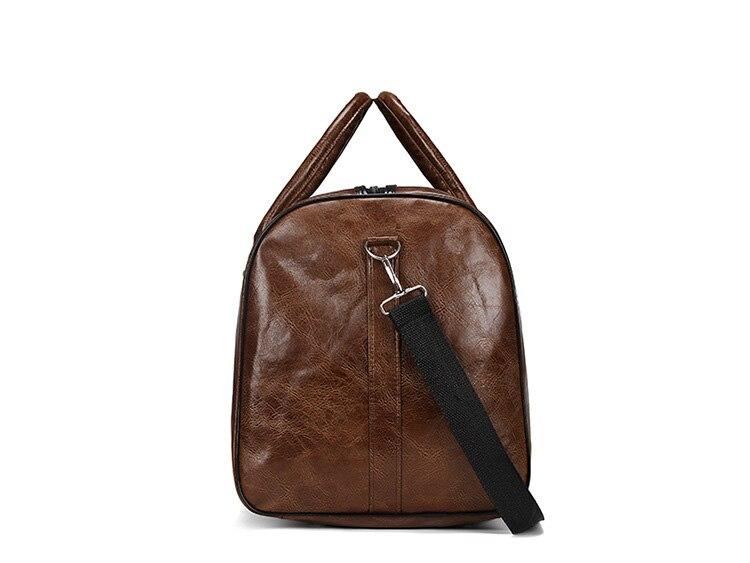 Sac de Voyage Vintage - Coloris Marron – vue 3 – Yokabag