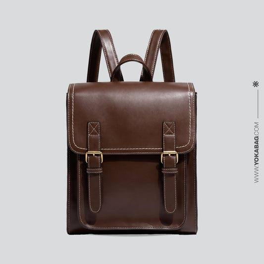 Sac de Voyage Vintage Femme - Cartable Rétro