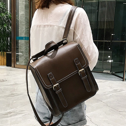 Sac de Voyage Vintage Femme - Cartable Rétro
