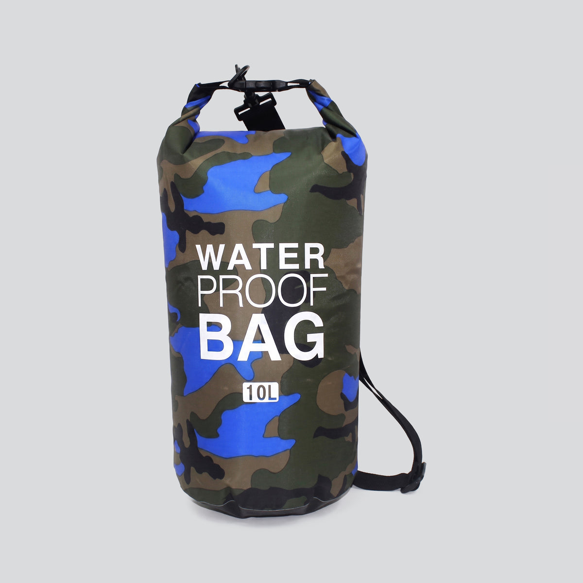 Sac de Voyage Étanche Camouflage Bleu Explorer 10L – vue 3 – Yokabag