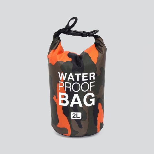 Sac de Voyage Étanche Camouflage Orange Explorer