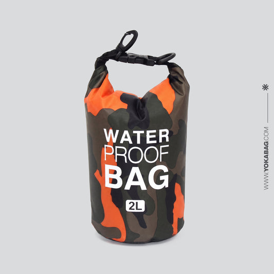 Sac de Voyage Étanche Camouflage Orange Explorer