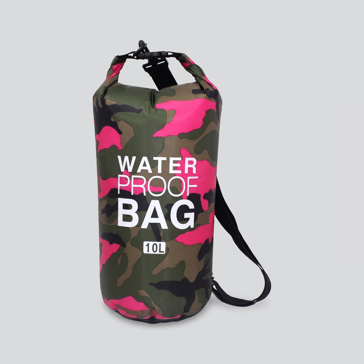 Sac de Voyage Étanche Camouflage Rose Explorer 10L – vue 3 – Yokabag