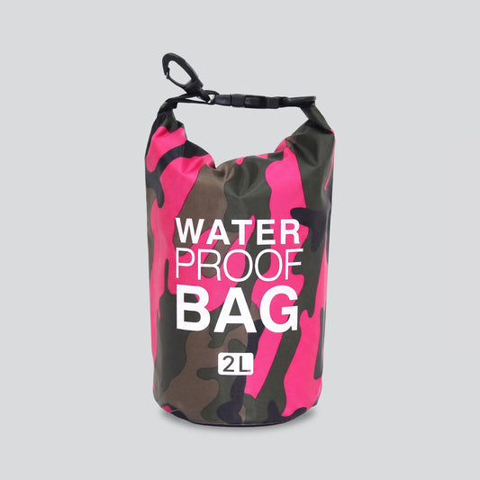 Sac de Voyage Étanche Camouflage Rose Explorer
