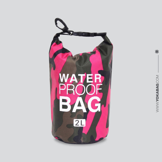 Sac de Voyage Étanche Camouflage Rose Explorer