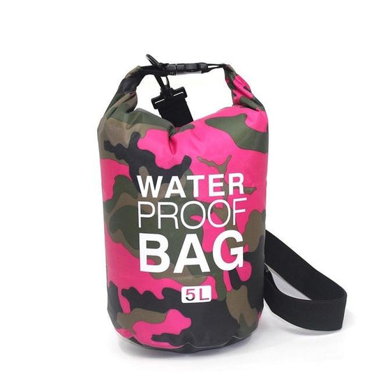 Sac de Voyage Étanche Camouflage Rose Explorer 5L – vue 2 – Yokabag