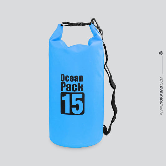 Sac de Voyage Étanche Ocean Pack - Bleu Profond 15L – vue 2 – Yokabag