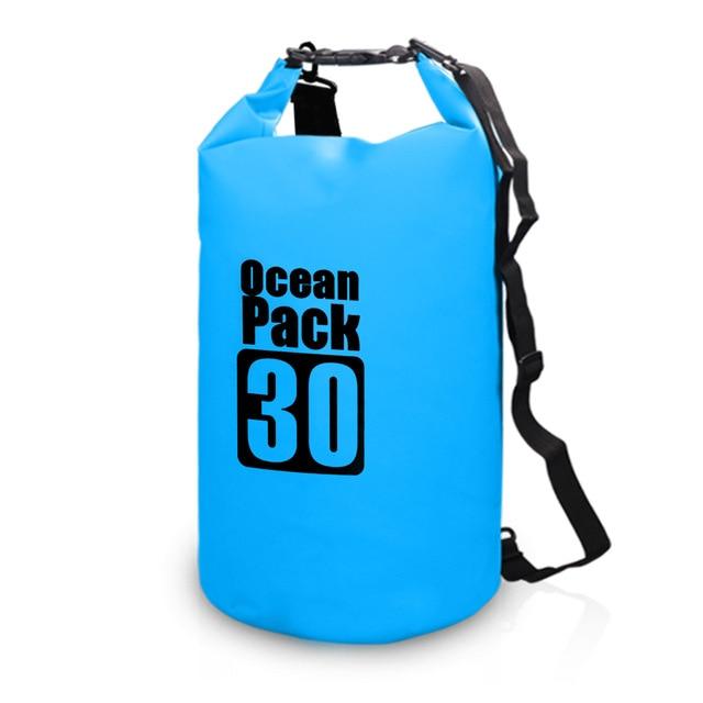 Sac de Voyage Étanche Ocean Pack - Bleu Profond 30L – vue 4 – Yokabag