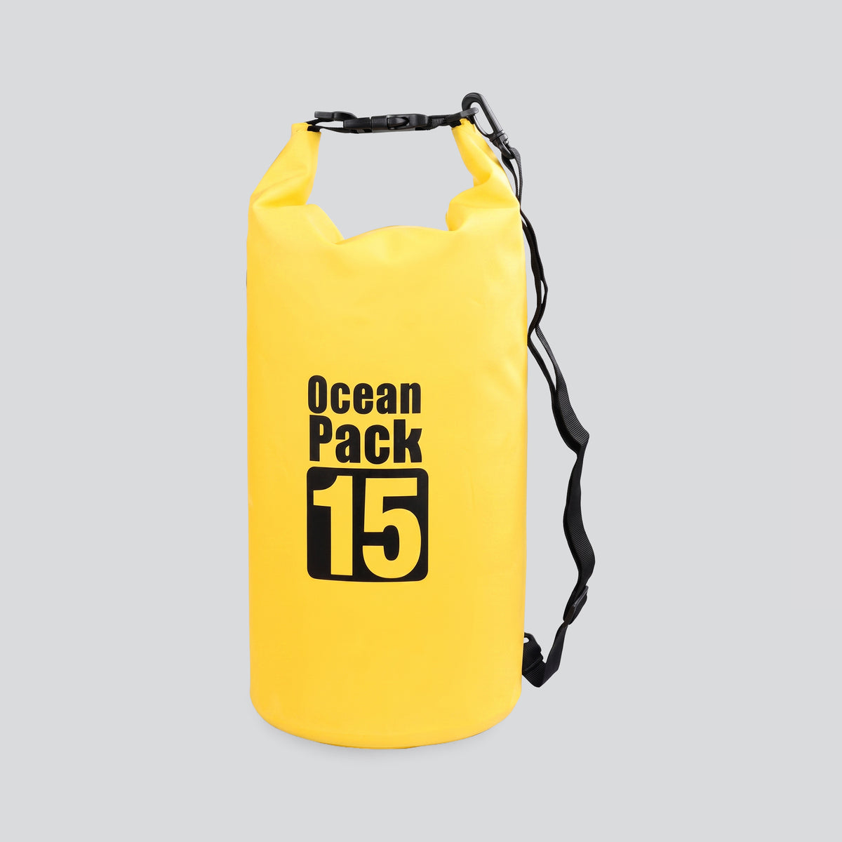 Sac de Voyage Étanche - Ocean Pack Jaune - Voyageur Étanche 15L – vue 2 – Yokabag