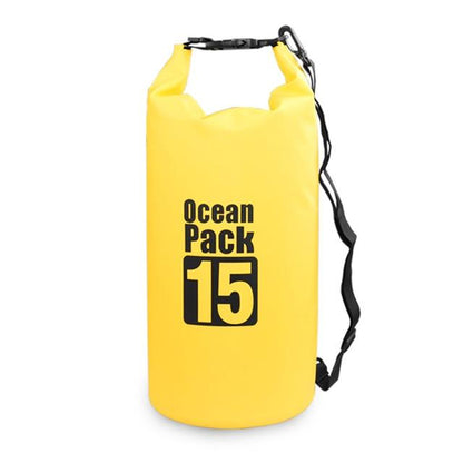 Sac de Voyage Étanche - Ocean Pack Jaune - Voyageur Étanche 15L – vue 2 – Yokabag