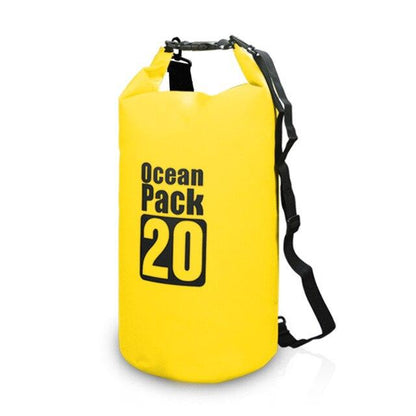 Sac de Voyage Étanche - Ocean Pack Jaune - Voyageur Étanche 20L – vue 3 – Yokabag