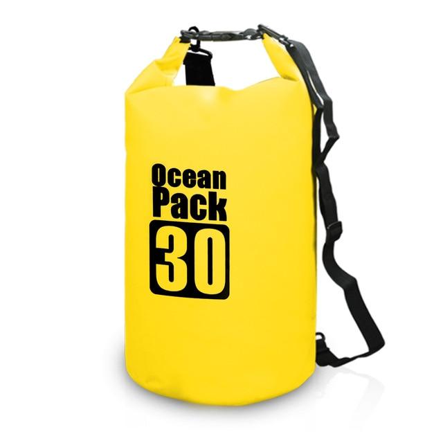 Sac de Voyage Étanche - Ocean Pack Jaune - Voyageur Étanche 30L – vue 4 – Yokabag